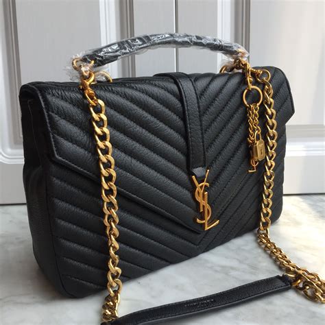 ysl college bag large size cm